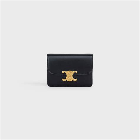 celine cardholder wallet|Celine card holder triomphe.